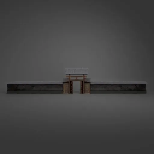 Japanese House Gate