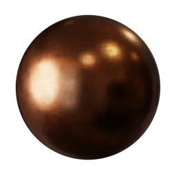 Procedural Antique Polished Bronze
