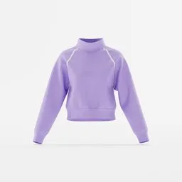 Sportswear Crop Sweatshirt