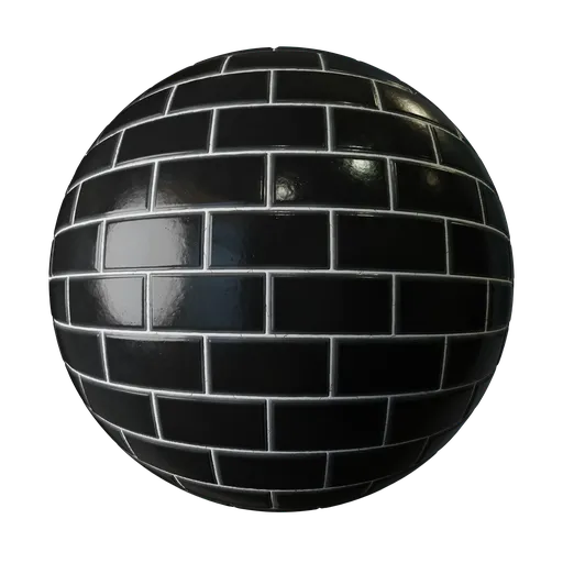 Black tiles