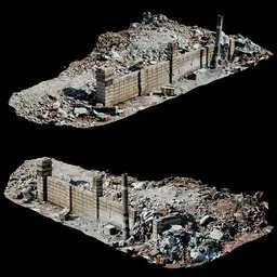 Scan Architectural ruins