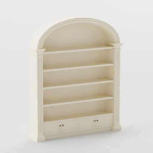 Arched Wall Niche Bookshelf