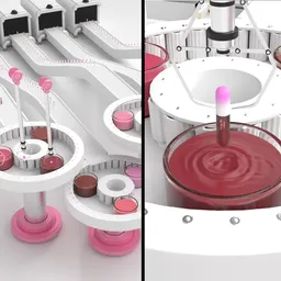 Cosmetic Factory animation