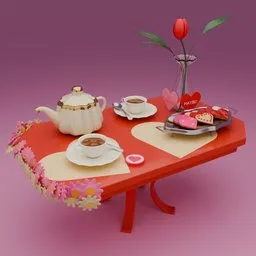 Valentine's table