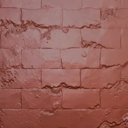 Blocks with grout Wall