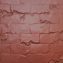 Blocks with grout Wall