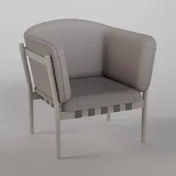 Dowel Lounge Armchair S110