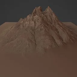 Landscape Terrain Peak