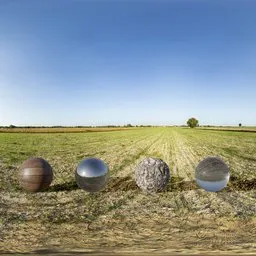 Obryte field, 17k, unclipped sun