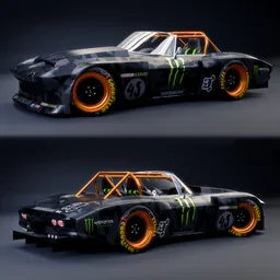 Chevrolet Corvette C2 – Livery1