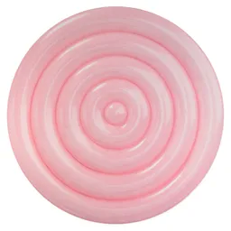 Ripple Pink Round Carpet