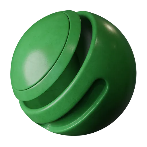 Green leather