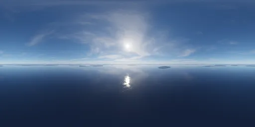 Aerial Environment Sunny Day