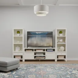 Living Room TV Cabinet Set