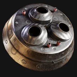 Retrograde Re-Entry Rocket Pack