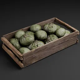 MK-Wooden Veggie & Fruit Crate-007