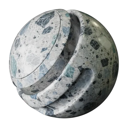 Cool Gray Terrazzo