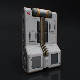 SciFi Industrial Machinery Unit