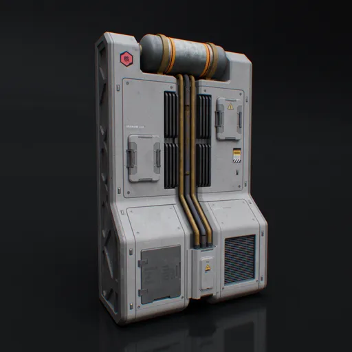 SciFi Industrial Machinery Unit