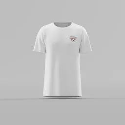 Soccer Shield Graphic White T-Shirt