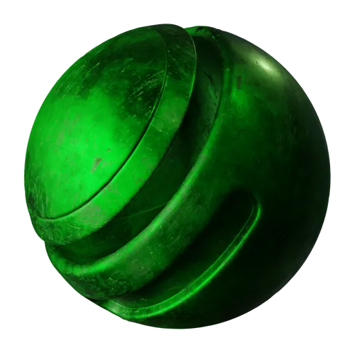 Rusted Green Metal