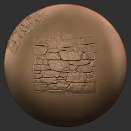 Weathered Stone Wall