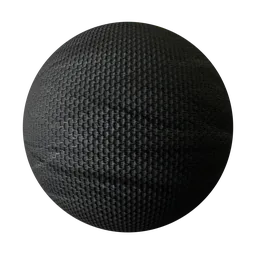 Tactical Black Ballistic Nylon Weave