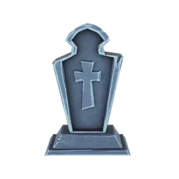 Stylized tombstone