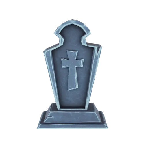 Stylized tombstone