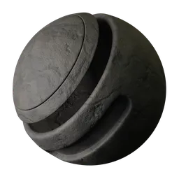 Realistic concrete PBR texture suitable for Blender 3D rendering and other 3D applications.