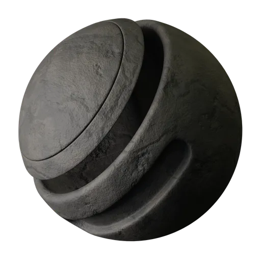 Realistic concrete PBR texture suitable for Blender 3D rendering and other 3D applications.