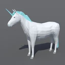 Low Poly Unicorn