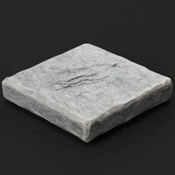Square Stone Floor Slab