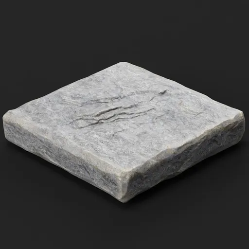 Square Stone Floor Slab