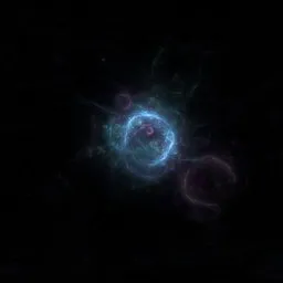 Deep Space Abstract Energy