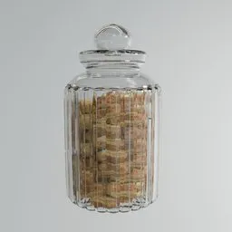 Food Gallon Glass Jar