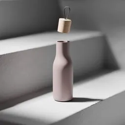 Minimal Bottle Display