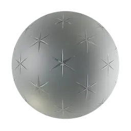 Cut glass - six Point Star