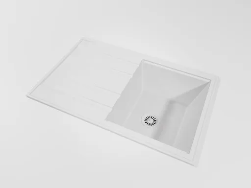 White sink Timor