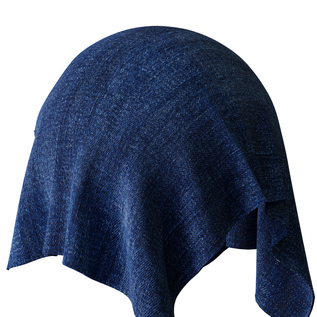 BlenderKit | Download the FREE Blue jeans fabric material