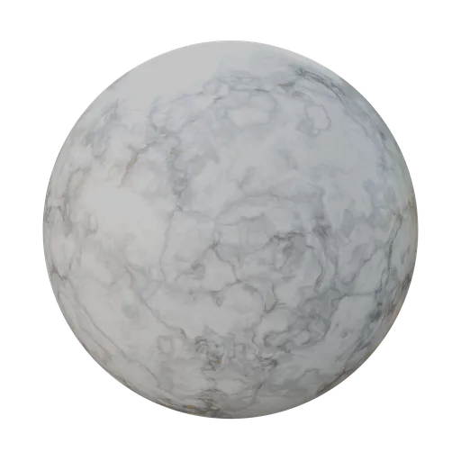 Procedural White Marble with Golden Veins