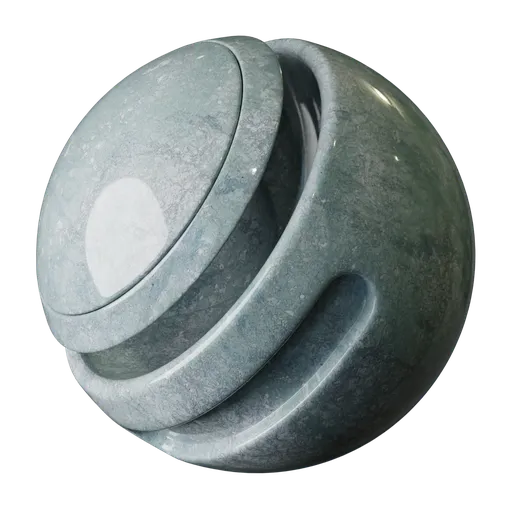 Blue Polished Marble