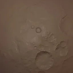 Crater Field Landscape