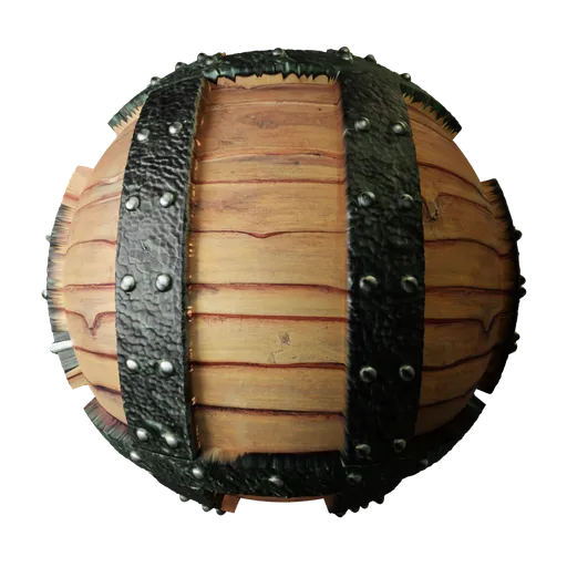 Wood Planks Iron Raw
