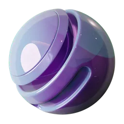 Pearlescent Glossy Plastic