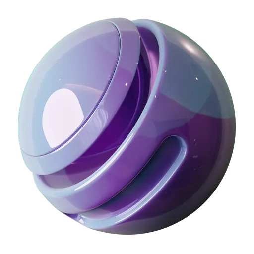 Pearlescent Glossy Plastic