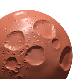 Curvy Moon Crater 3D Brush