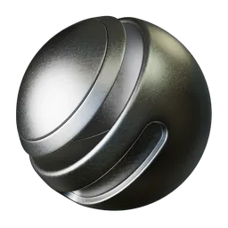 High-quality PBR metal texture for Blender 3D, customizable color, perfect for photo-realistic rendering.