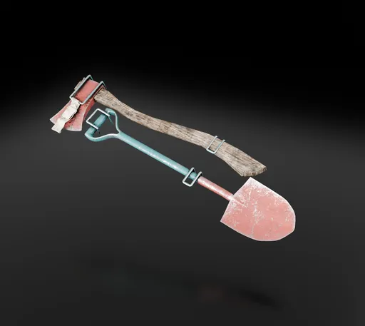 axe and shovel