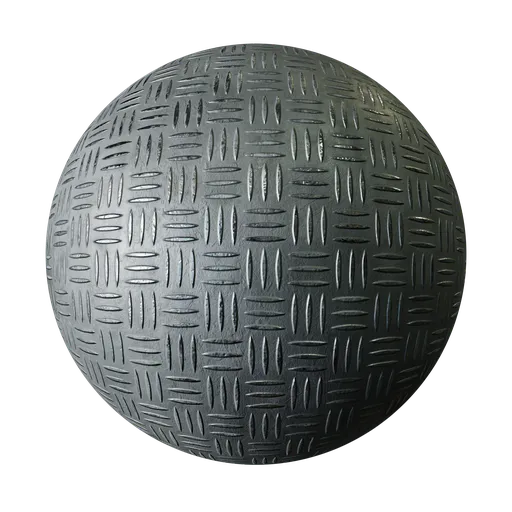 Dark Diamond Plate Metal